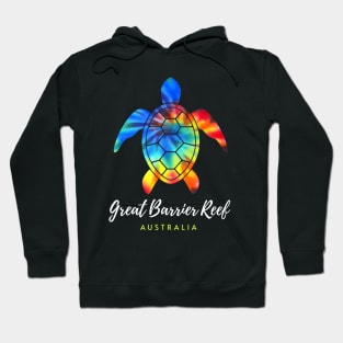 Great Barrier Reef Australia Sea Turtle Lover Hoodie